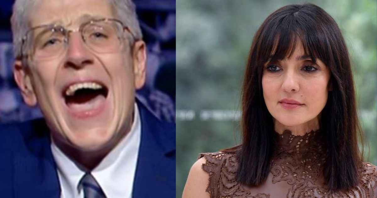 Mario Giordano e Ambra Angiolini.