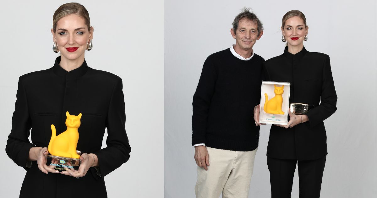 Telegatto a Chiara Ferragni