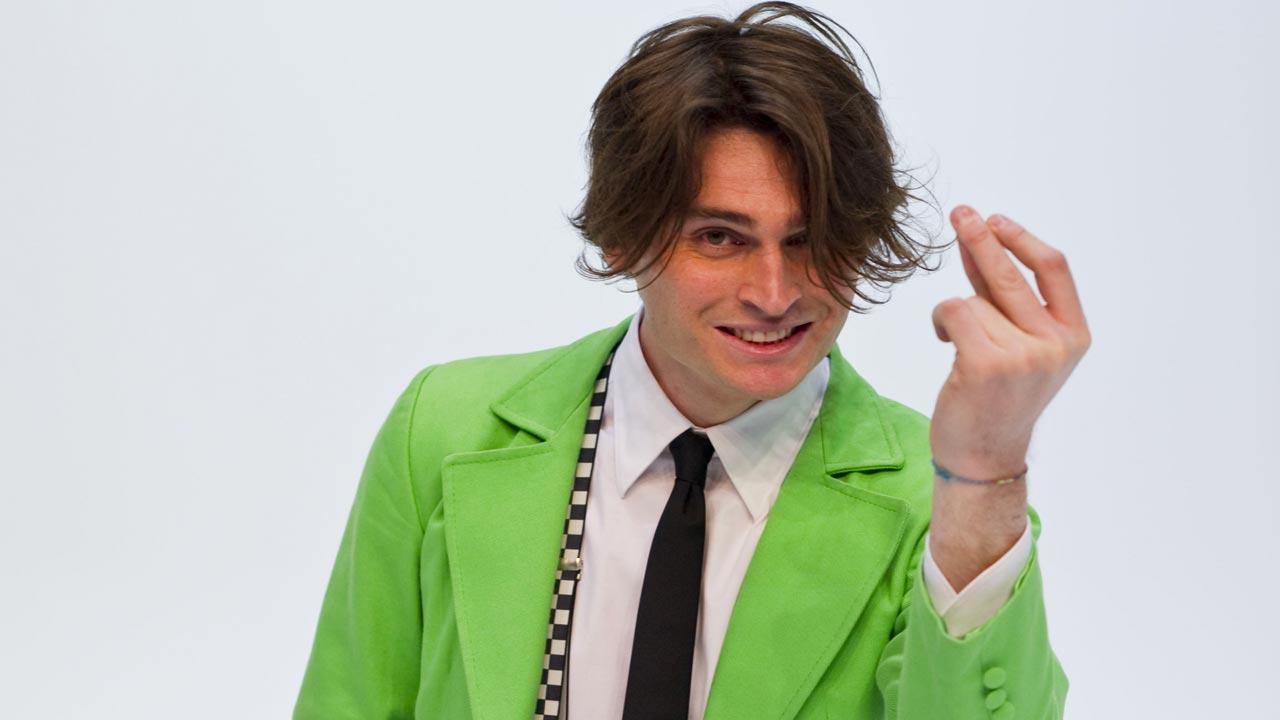 Angelo Duro a Sanremo 2023.