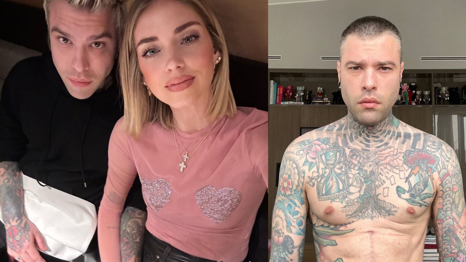 Addio biondo platino, Fedez cambia look