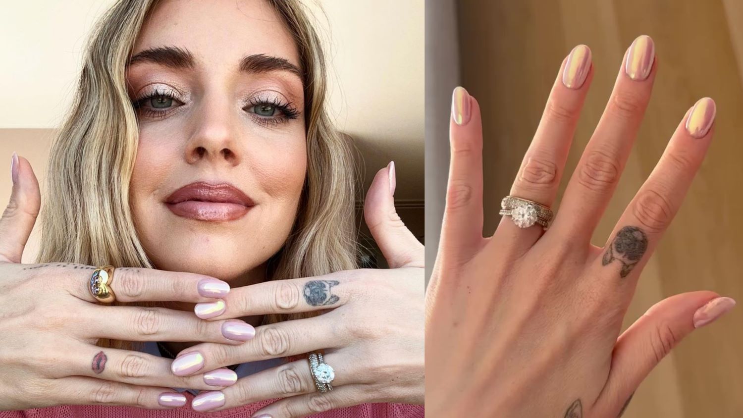 Pearly nails, le unghie perlate e luminose sono il trend manicure della primavera