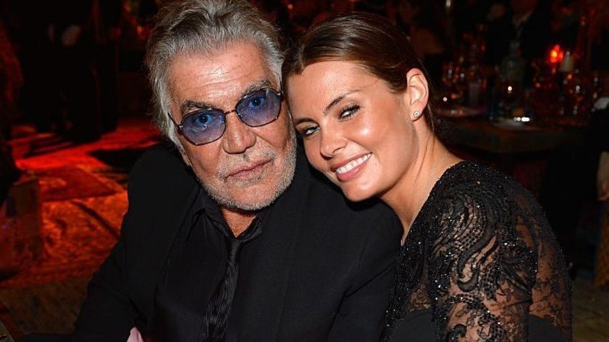 Roberto Cavalli e Sandra Nilsson