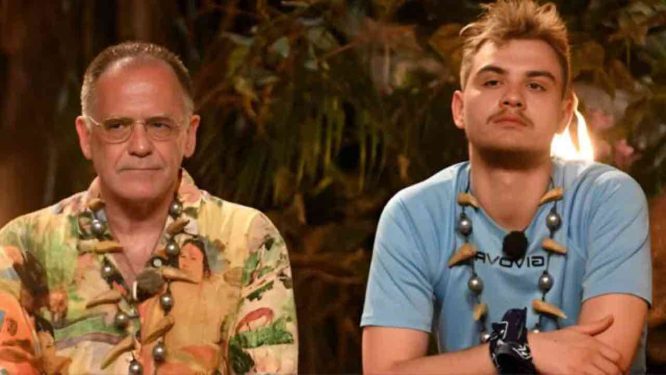 Alessandro Cecchi Paone e Simone Antolini Isola dei Famosi 2023