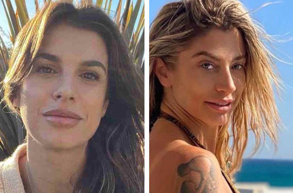 Elisabetta Canalis e Maddalena Corvaia