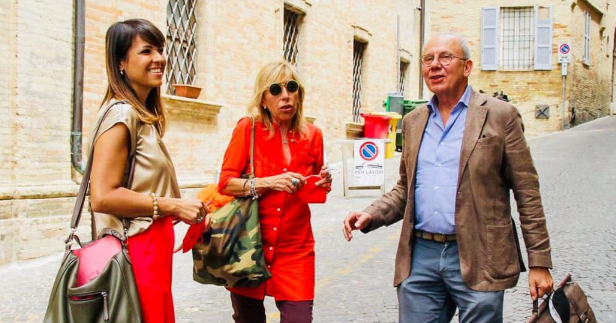 Sandra Amurri e i suoi avvocati.