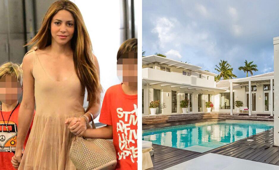 Shakira e i suoi figli