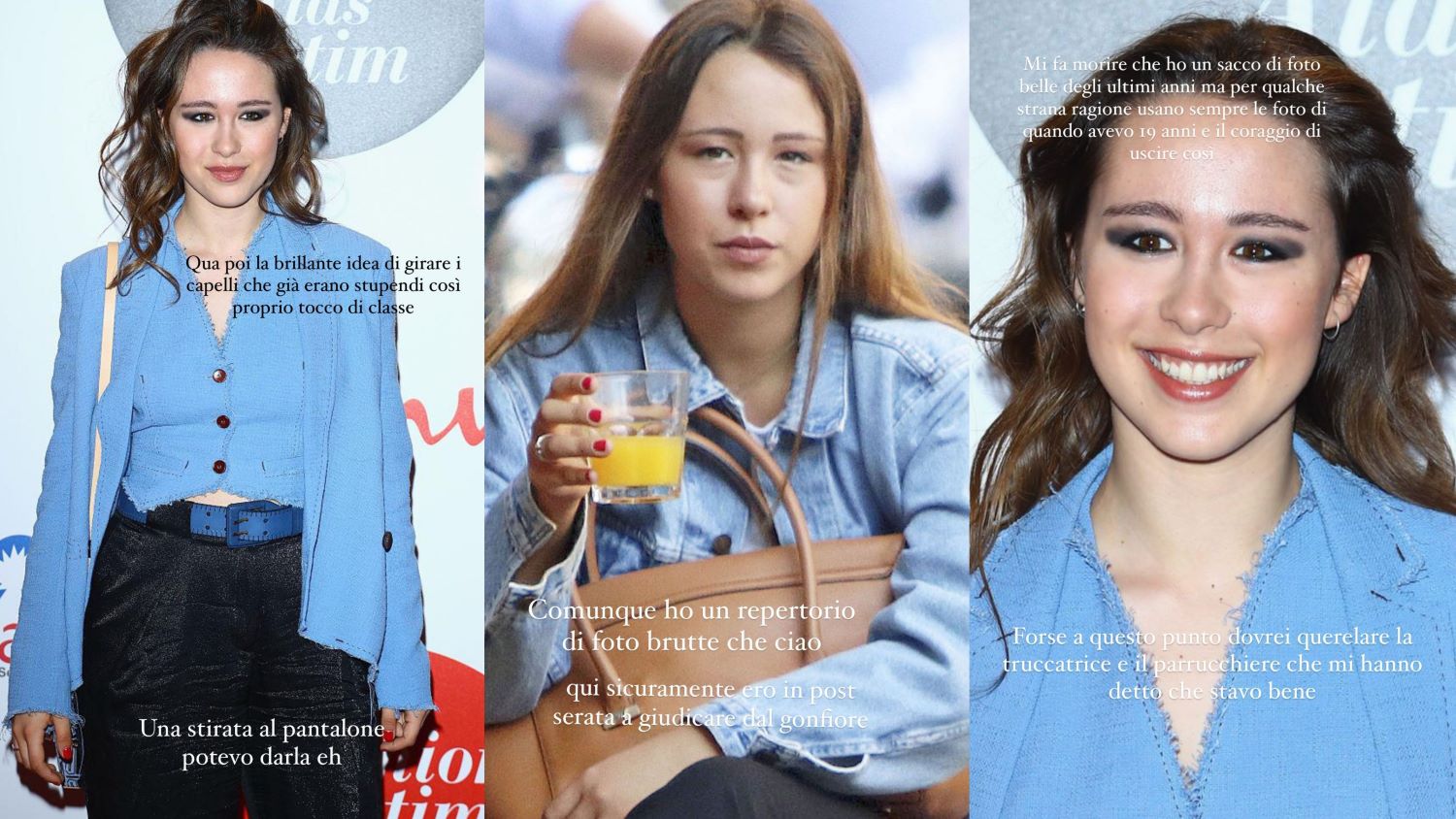 Aurora Ramazzotti commenta i look del passato: "Un repertorio di foto brutte"