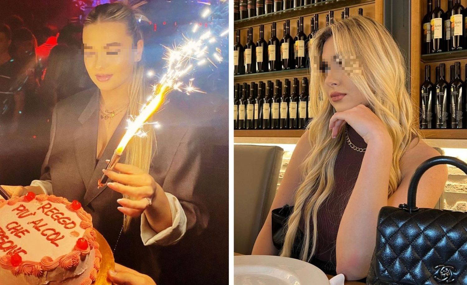 Chanel Totti, la scritta sulla torta solleva un polverone: "Reggo più alcol che persone"