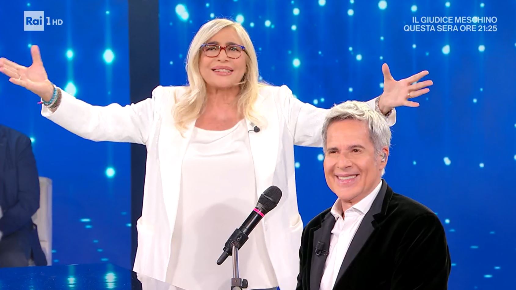 Claudio Baglioni a Domenica In