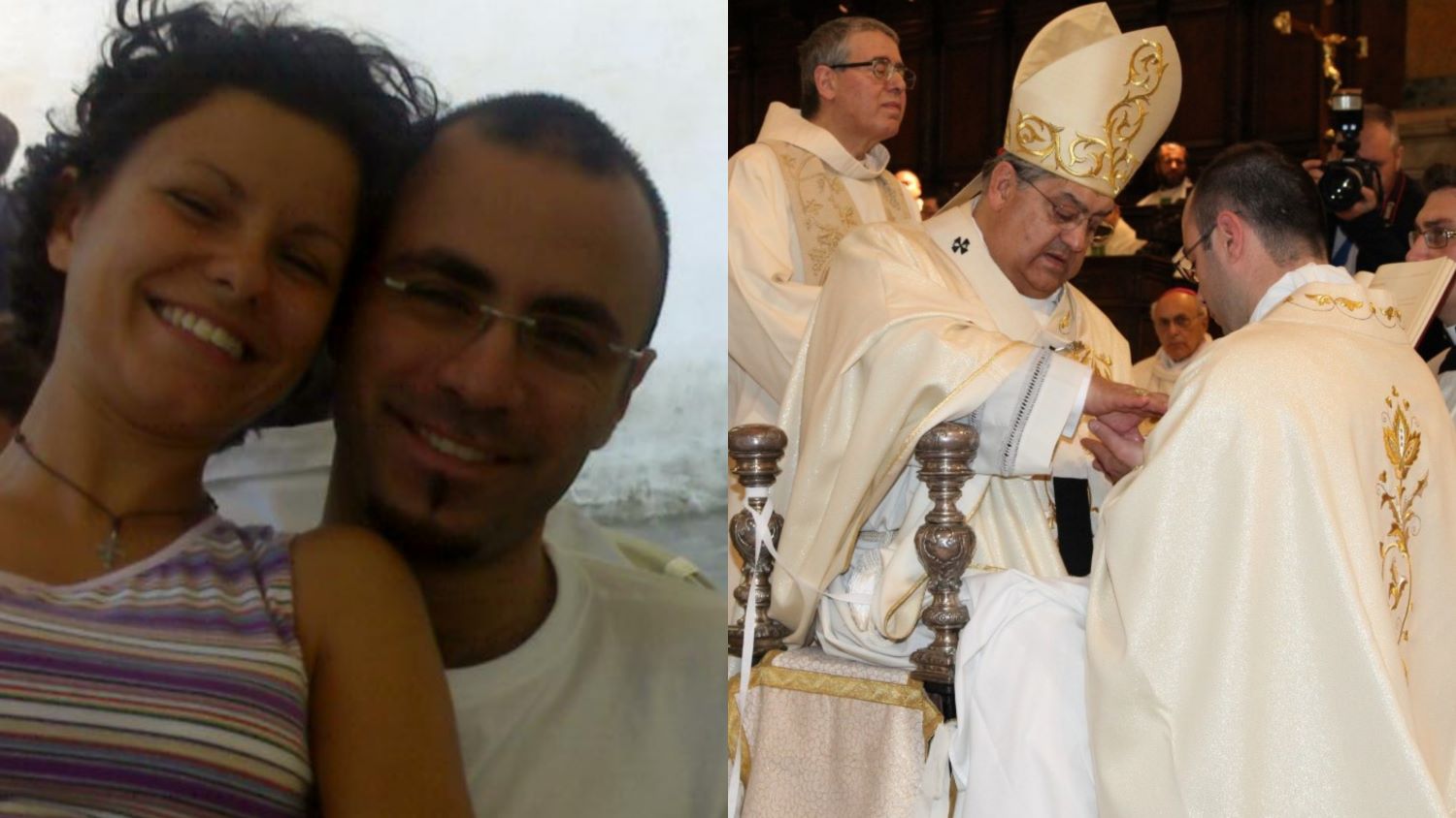 Fidanzati per 9 anni diventano prete e suora: "Dovevamo sposarci, ora siamo don Angelo e suor Maria Giuseppina"