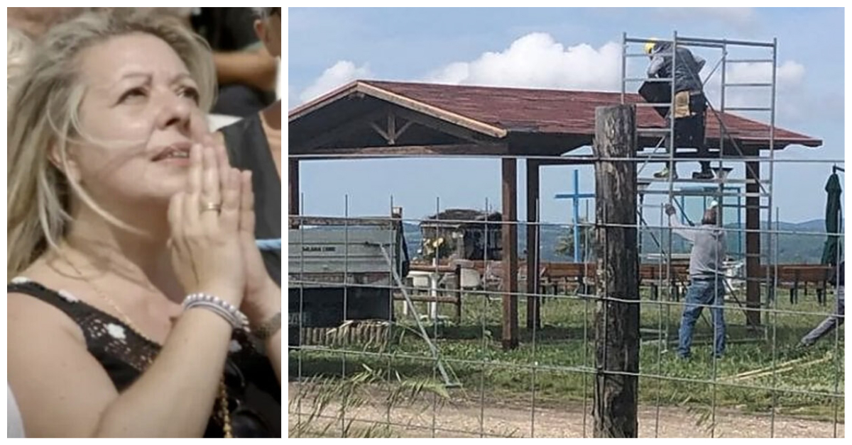 Gisella Cardia  demolizione gazebo