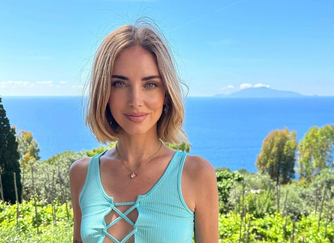 Chiara Ferragni a Capri