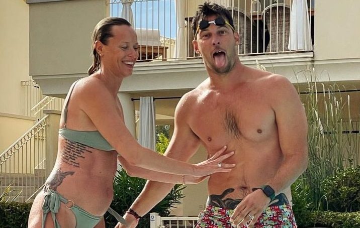 Federica Pellegrini e Matteo Giunta