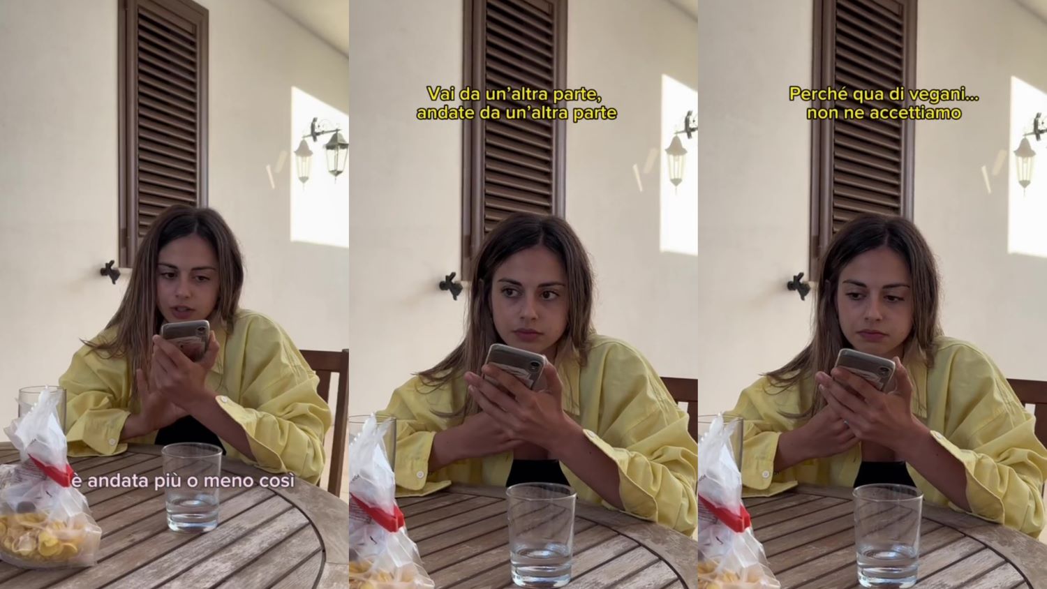 "Non accettiamo vegani, andate da un'altra parte": il racconto dell'influencer in Puglia