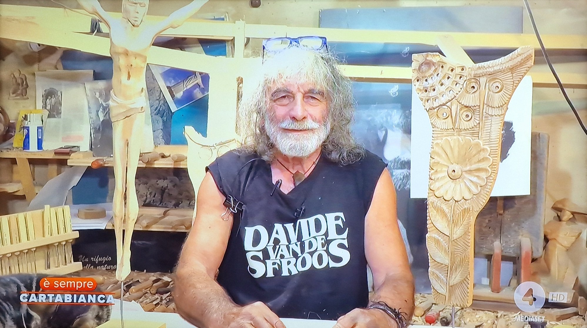 mauro corona lascia cartabianca