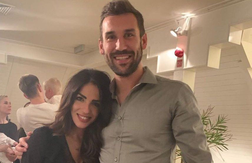 Monia La Ferrera ed ex marito