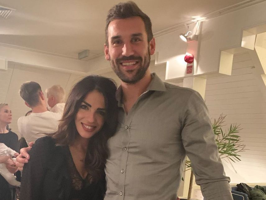 Monia La Ferrera ed ex marito