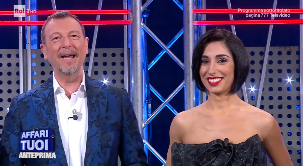 affari tuoi 22 maggio sandy valle d'aosta