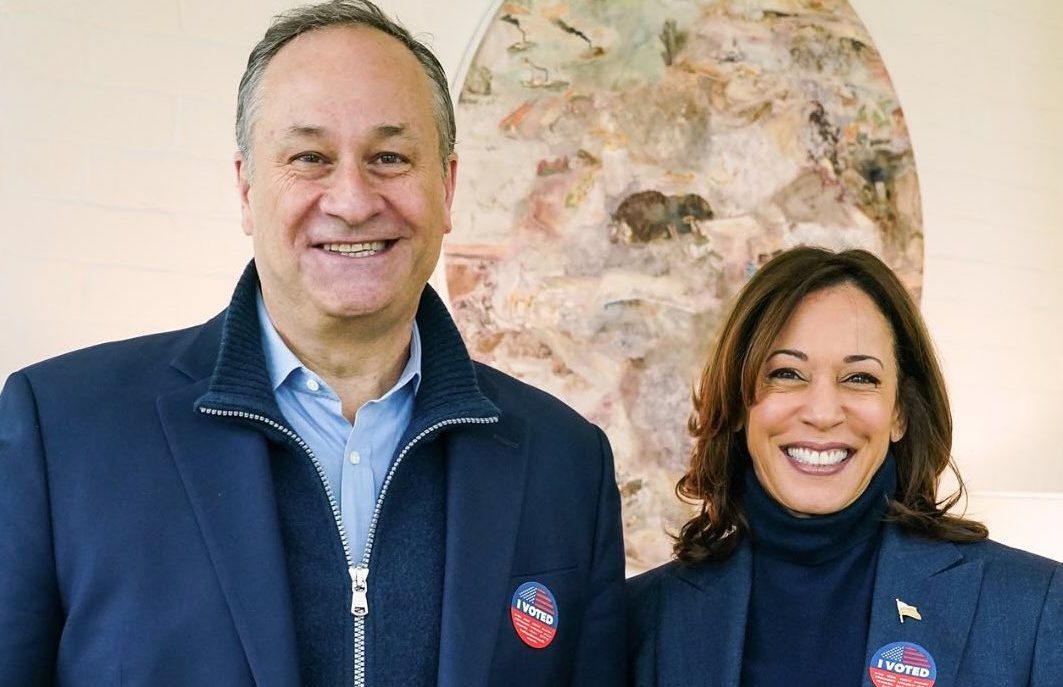 Douglas Emhoff e Kamala Harris