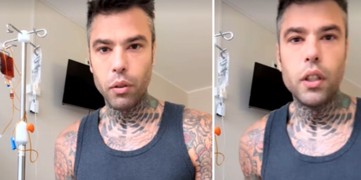 Fedez video ospedale