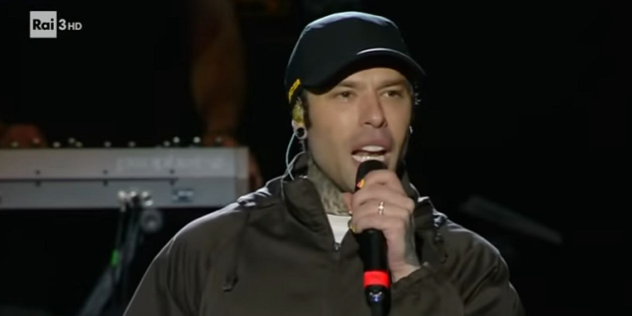 Fedez con una bellissima