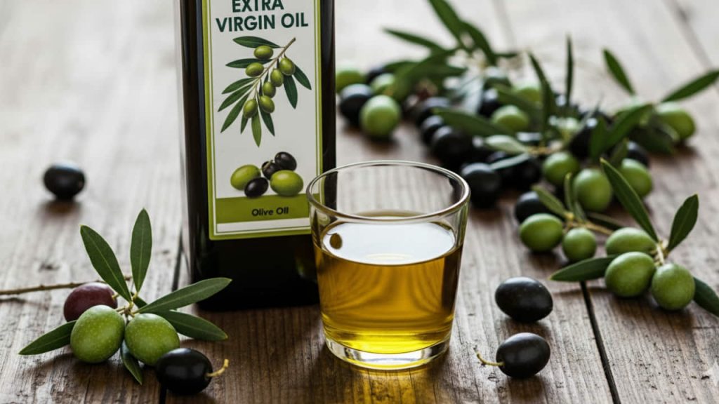 Olio extravergine d'oliva.