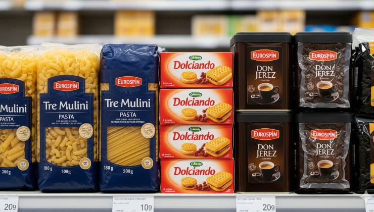 Scaffale Eurospin