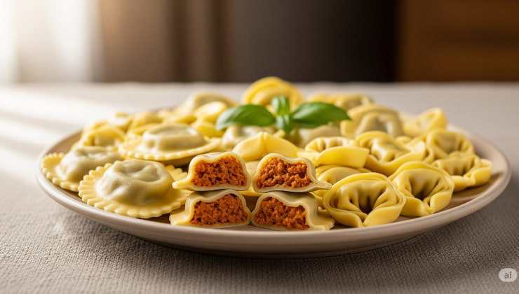Ravioli e tortellini