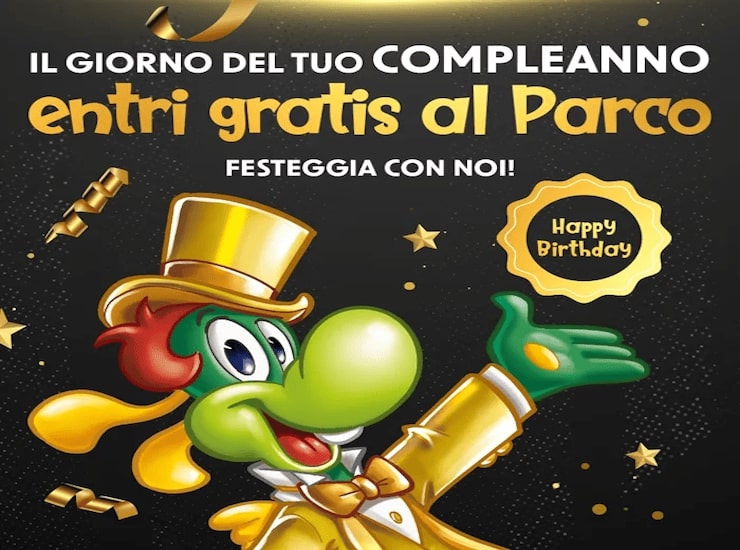 Gardaland promozione compleanno_Donnaclick