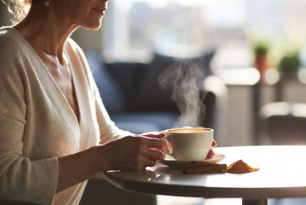 Caffè con le due spezie