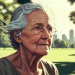 Donna con la demenza.