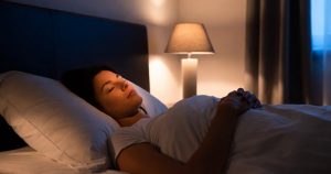 Donna che dorme
