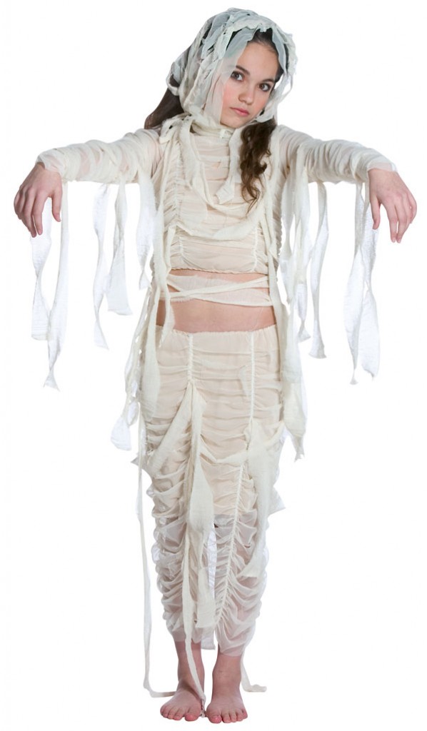 Costume da mummia per Halloween abito da bambina 