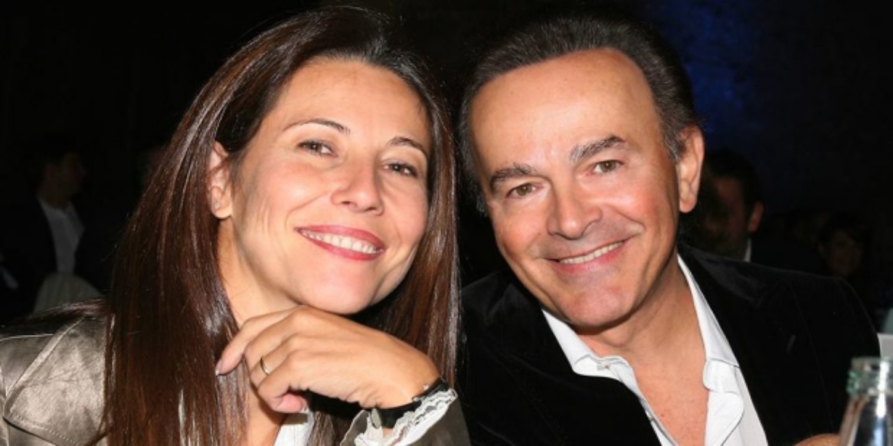 Dodi Battaglia e la moglie Paola