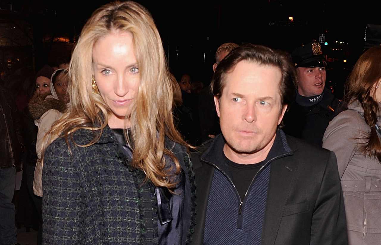Michael J Fox e moglie