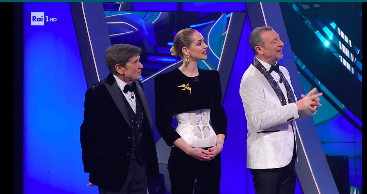 Chiara Ferragni abiti Sanremo 2023