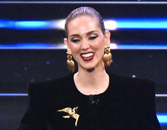 Chiara Ferragni a Sanremo 2023