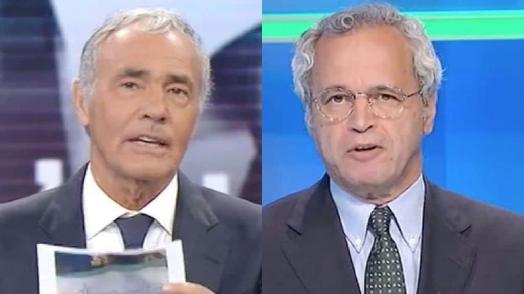 Massimo Giletti ed Enrico Mentana.