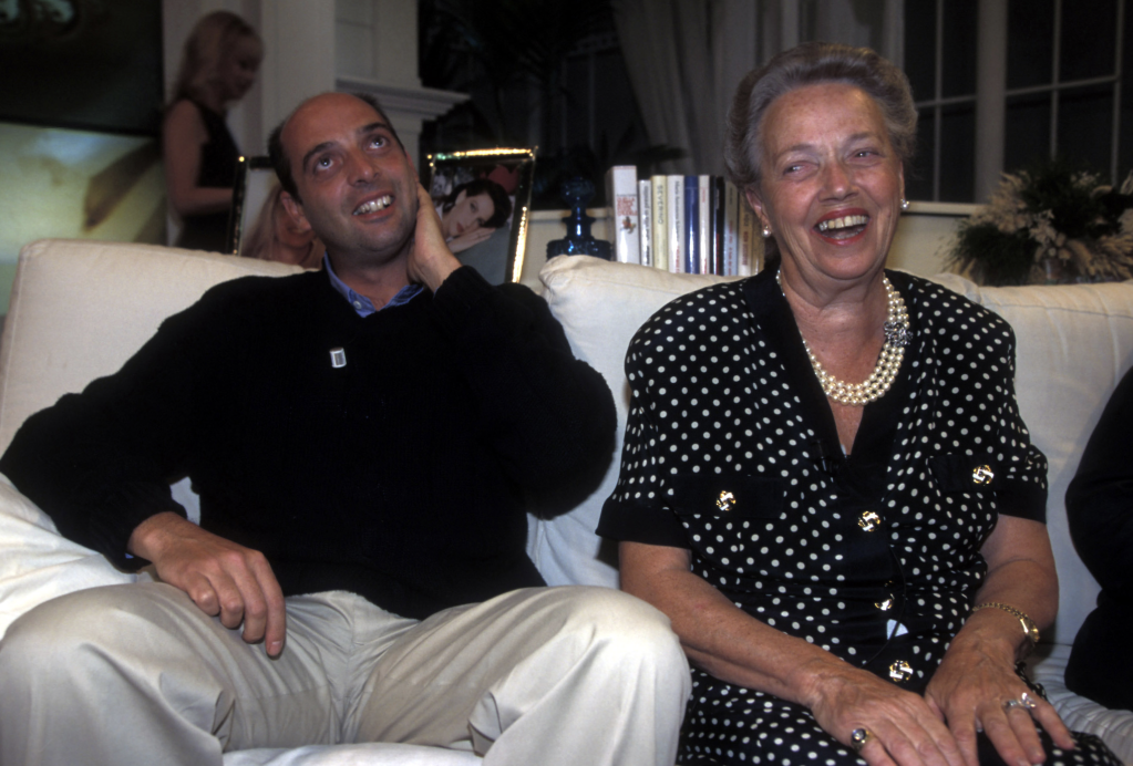 Paolo Brosio e la mamma Anna.
