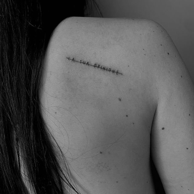 Il tatuaggio di Aurora Ramazzotti