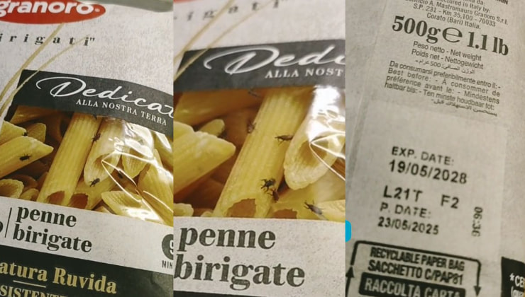 Insetti pasta scadenza_Donnaclick