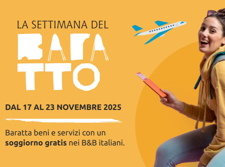 Settimana del baratto soggiorni gratis_Donnaclick